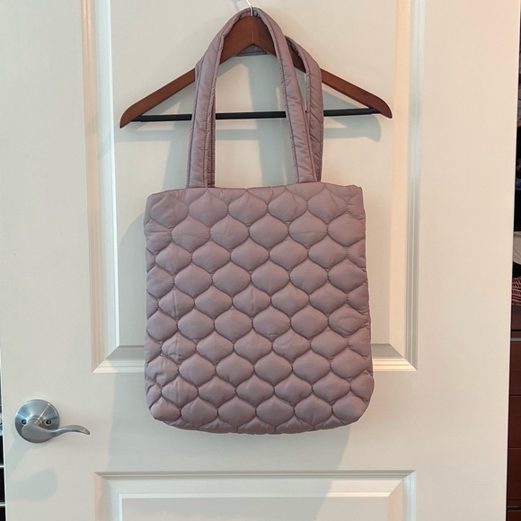 J.CREW MINI NYLON QUILTED TOTE BAG - Picture 1 of 14